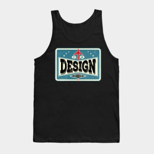 Go Design More Retro Vintage Tank Top